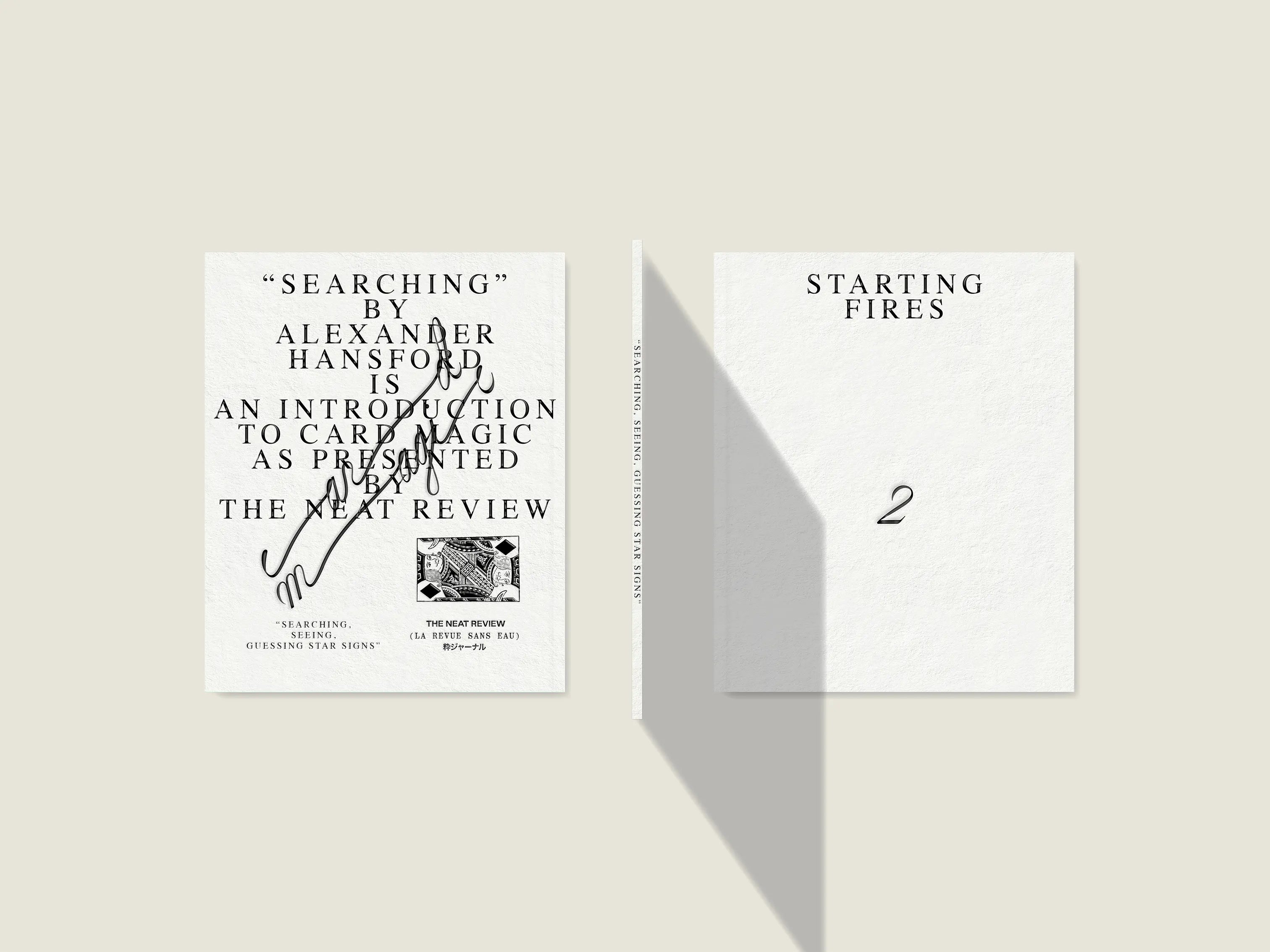 Starting Fires: An Introduction to Card Magic (First Three)