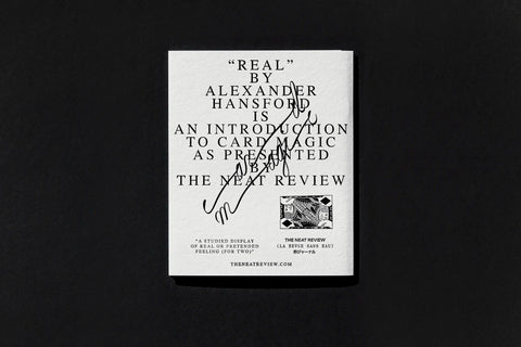 Starting Fires 1 "REAL": An Introduction to Card Magic