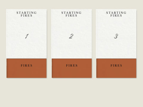 Starting Fires: An Introduction to Card Magic (First Three)