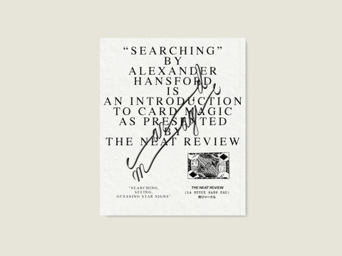 Starting Fires 2 "SEARCHING": An Introduction to Card Magic