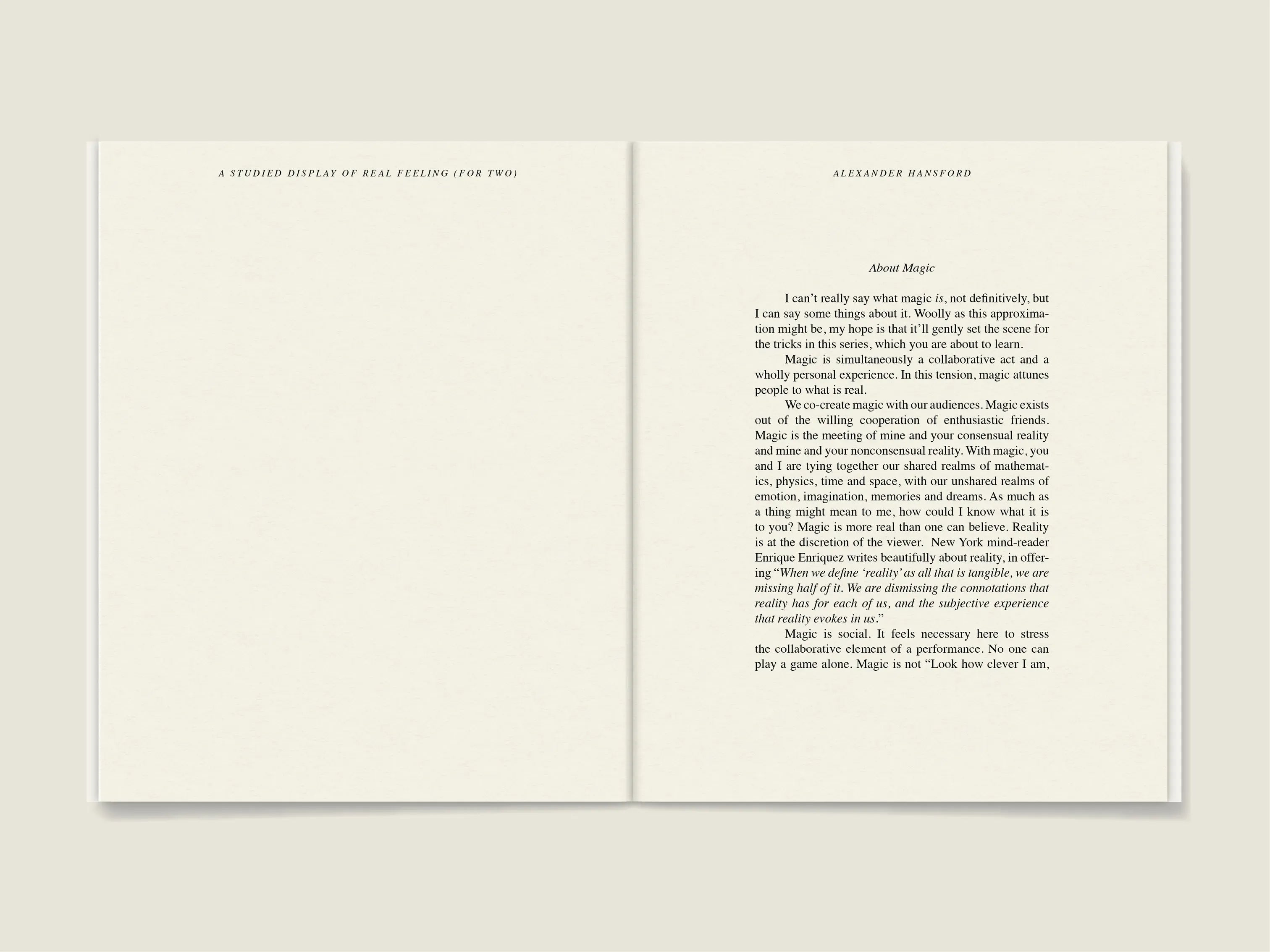 Starting Fires 1 "REAL": An Introduction to Card Magic