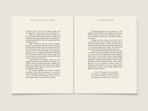 Starting Fires 3 "GESTURAL": An Introduction to Card Magic